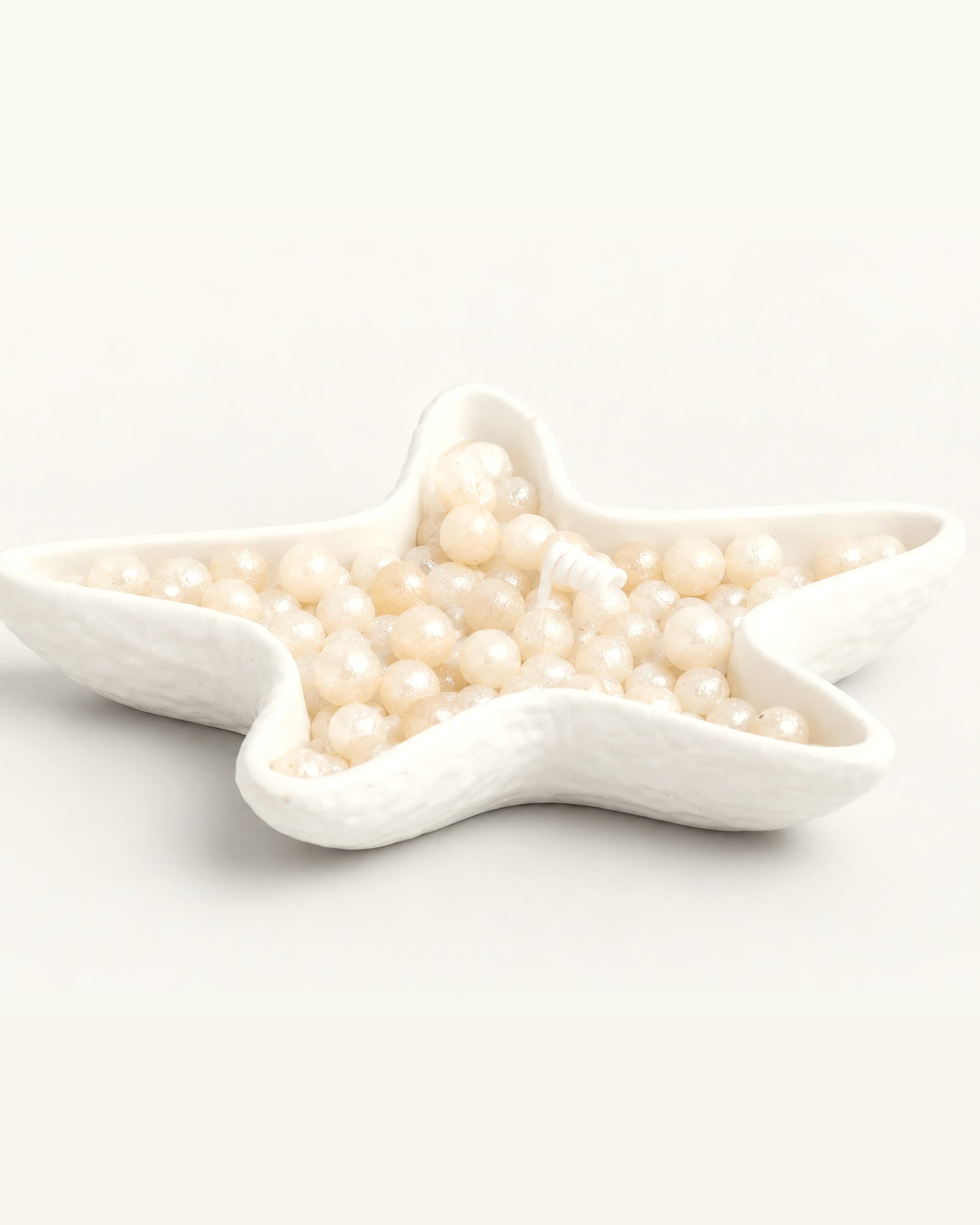 Estrella con perlas de cera de soya Velis